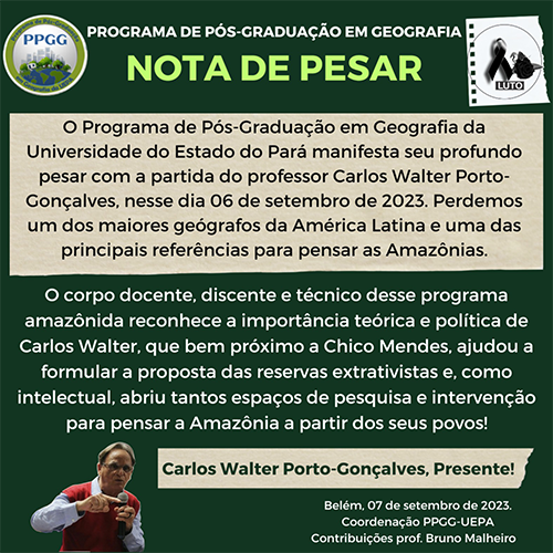 nota de pesar